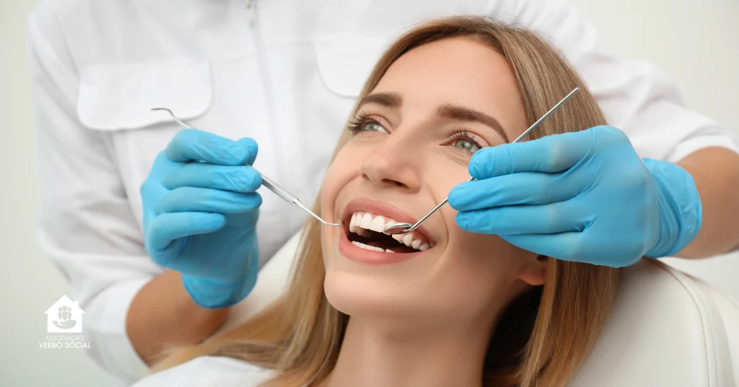 Atendimento de Odontologia na Clínica Verbo Social