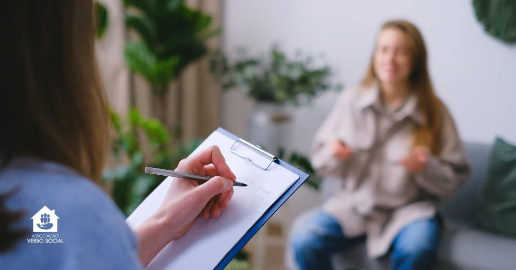 Atendimento de Psicologia na Clínica Verbo Social
